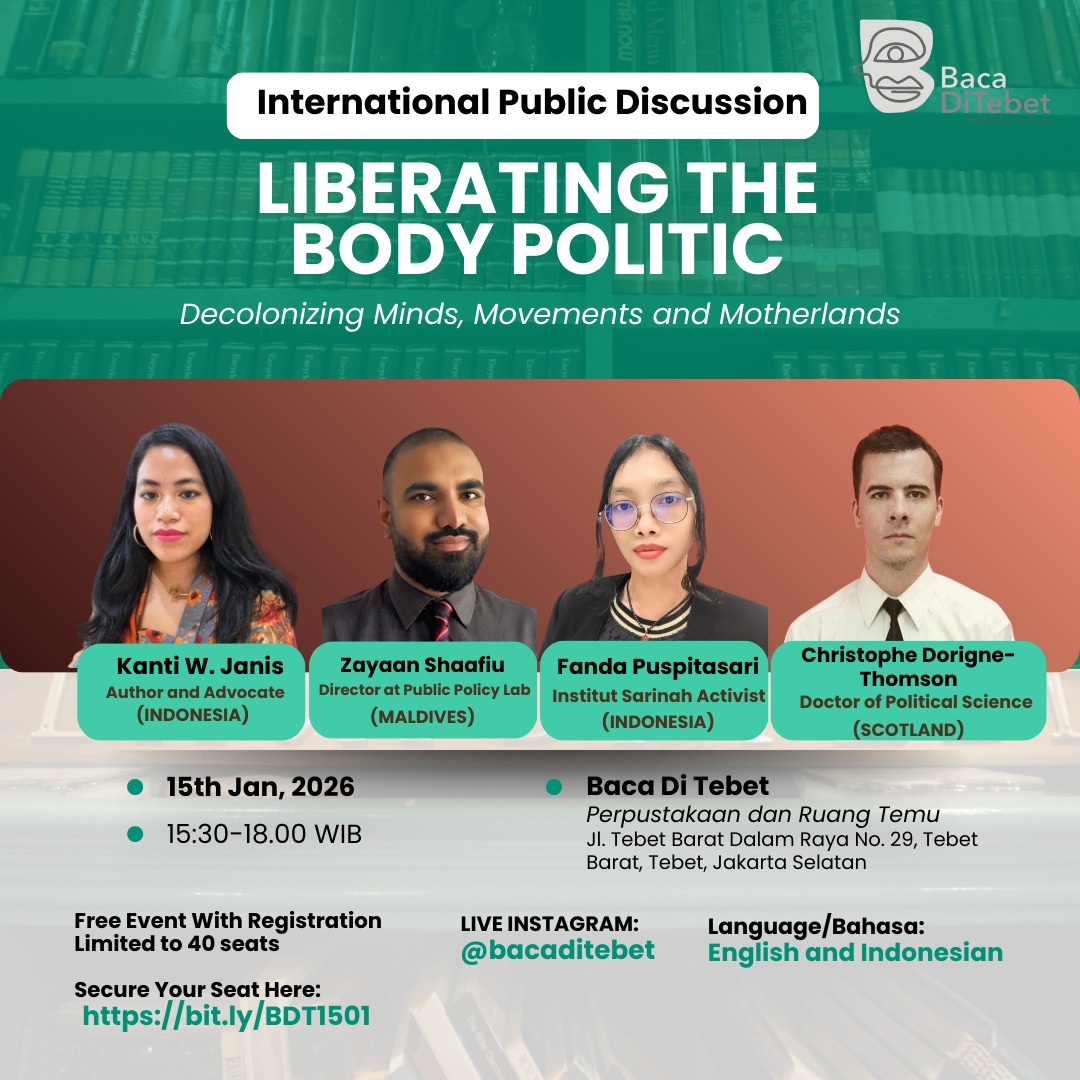 Poster Liberating The Body Politic